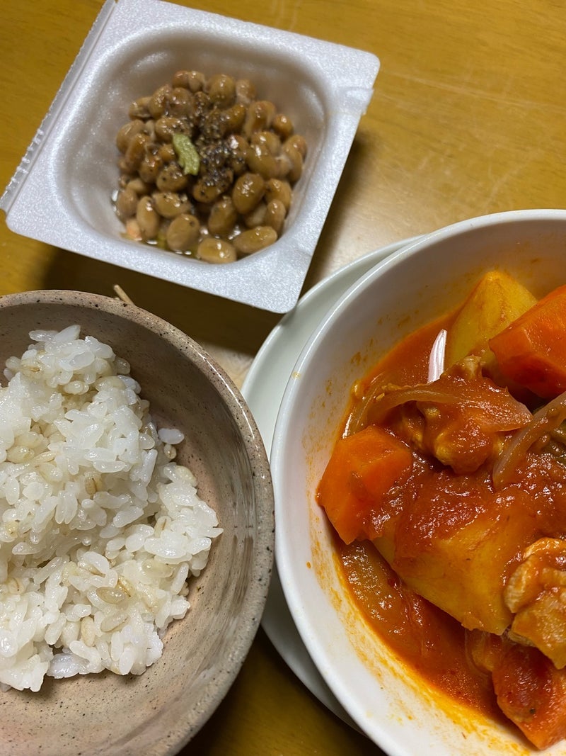 腸活のための簡単なオリーブ油納豆の画像