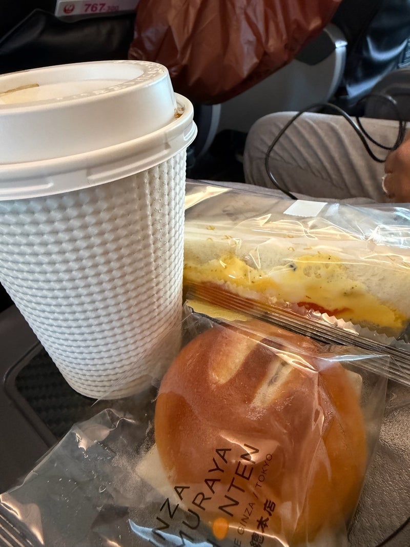 堀ちえみ 機内で食べた木村屋のパンの画像