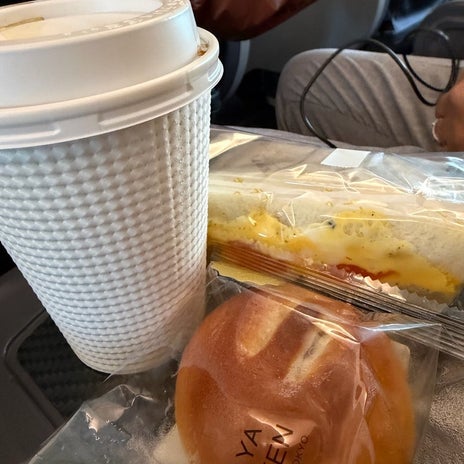 堀ちえみ 機内で食べた木村屋のパンの画像