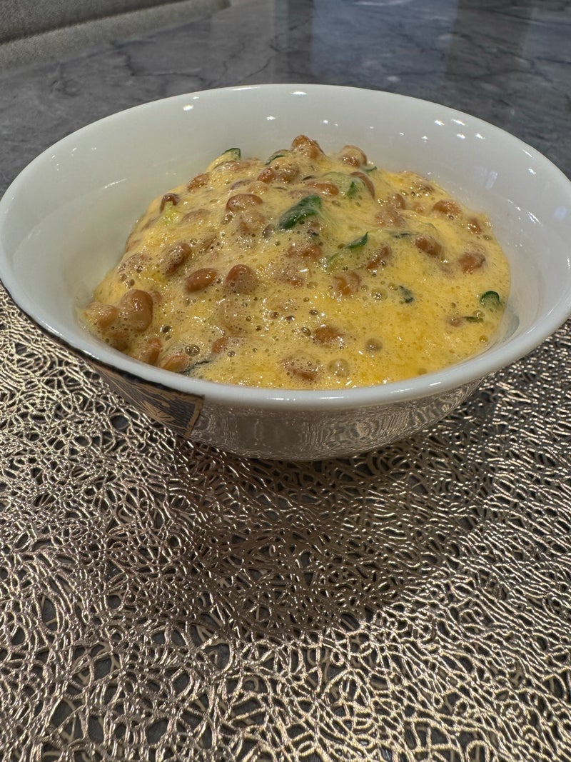 堀ちえみの夫 香り良い納豆ごはんの画像