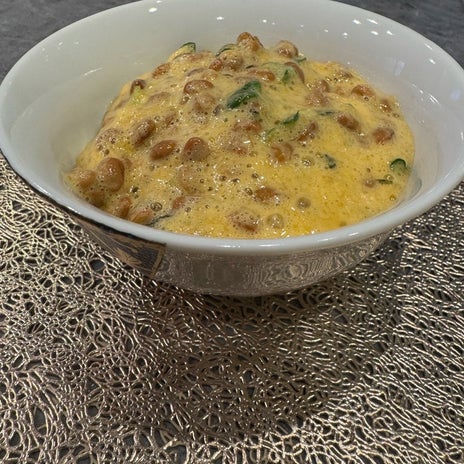 堀ちえみの夫 香り良い納豆ごはんの画像