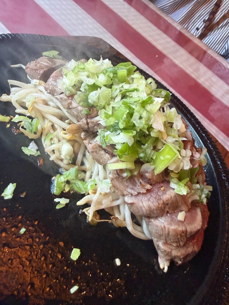 夏バテしないよう食べたお肉ランチの画像