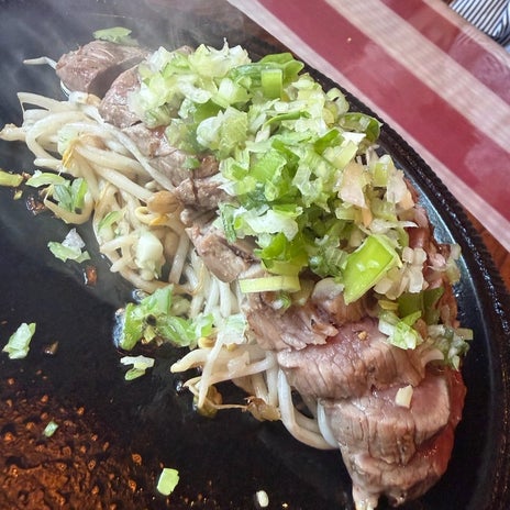 夏バテしないよう食べたお肉ランチの画像