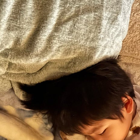 だいた 義実家で息子のスネ夫ヘアーの画像