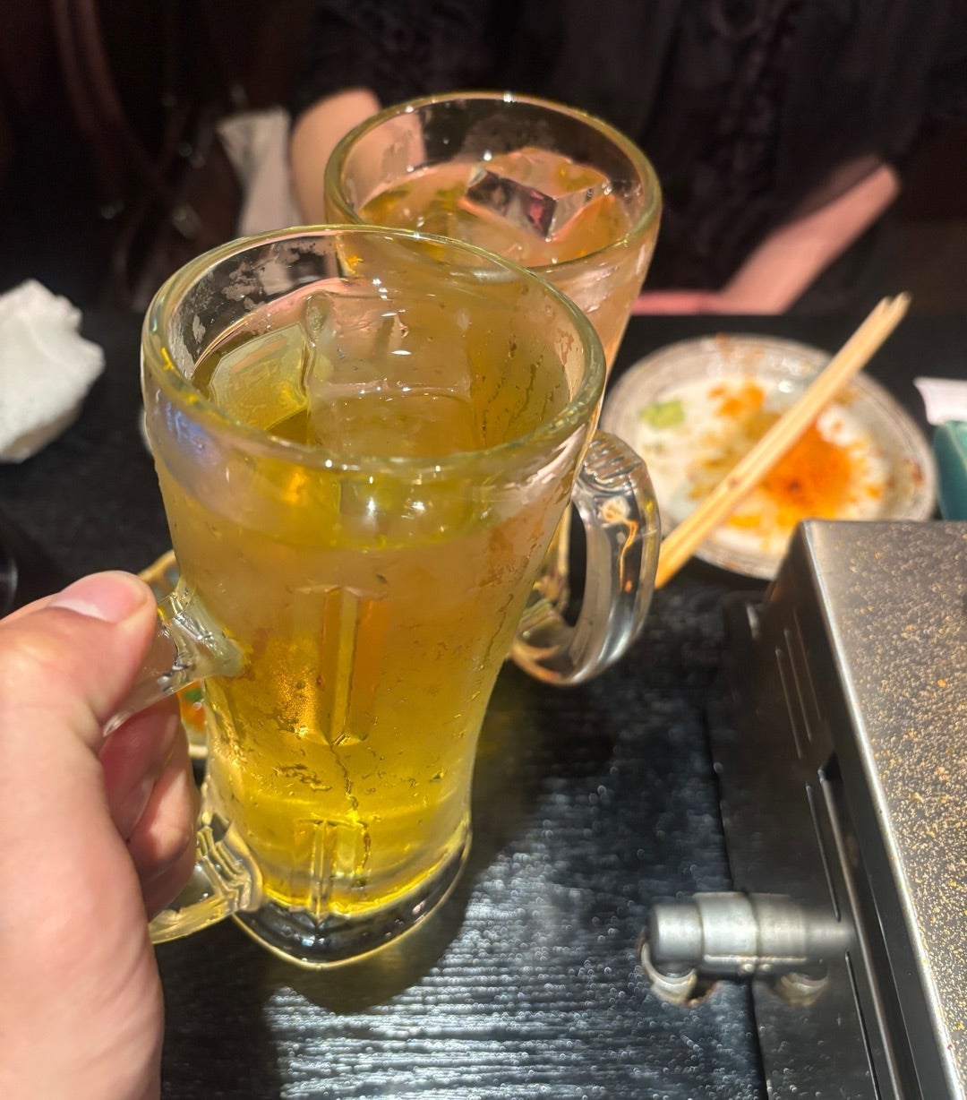 ヒデ セッティングされたご飯