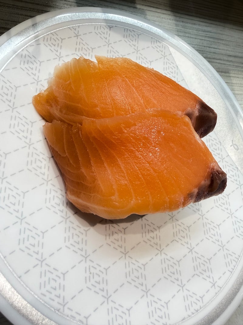 はま寿司の早朝営業店での朝食の画像