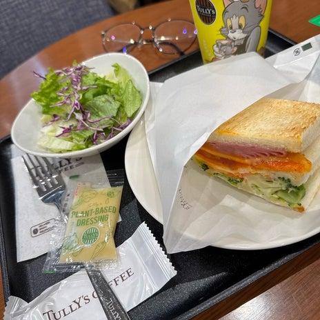 付き添いの魂胆だった院内の朝食の画像