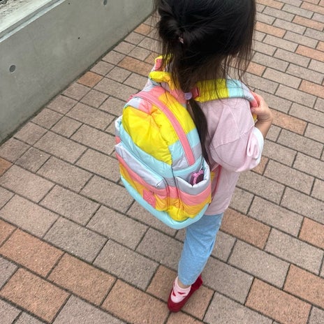 娘の成長を感じた保育園の帰り道の画像