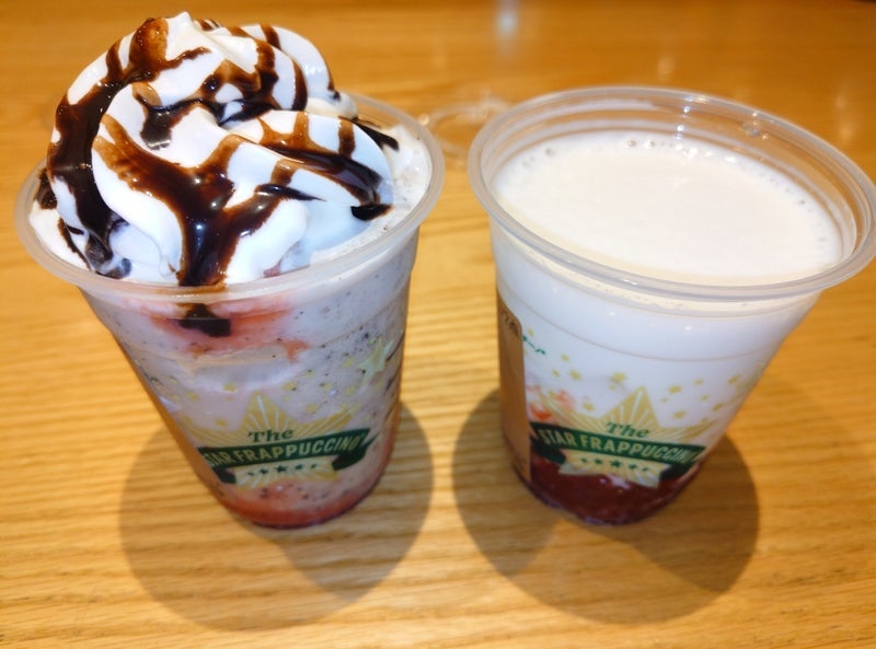 ジャムを混ぜただけでできる飲物の画像