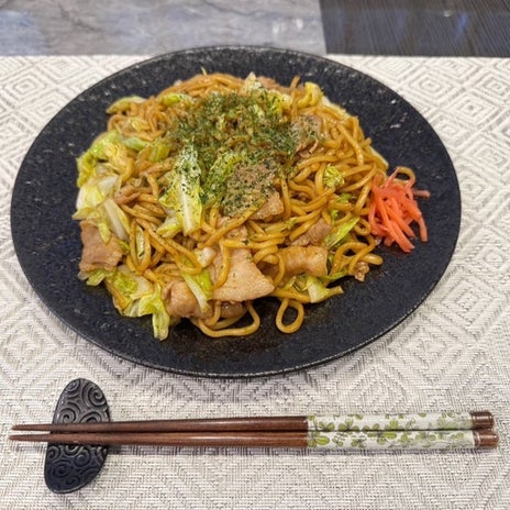 堀ちえみ キャベツいっぱい焼きそばの画像