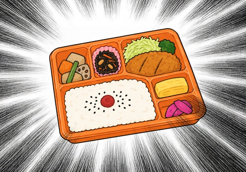 差額が精算されない毎月の弁当代の画像