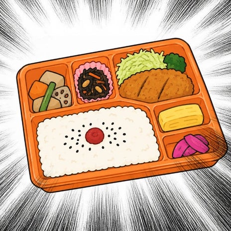 差額が精算されない毎月の弁当代の画像