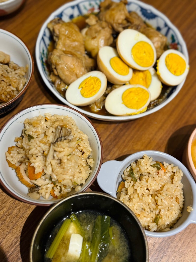 娘たちも大喜びの旦那さんのご飯の画像