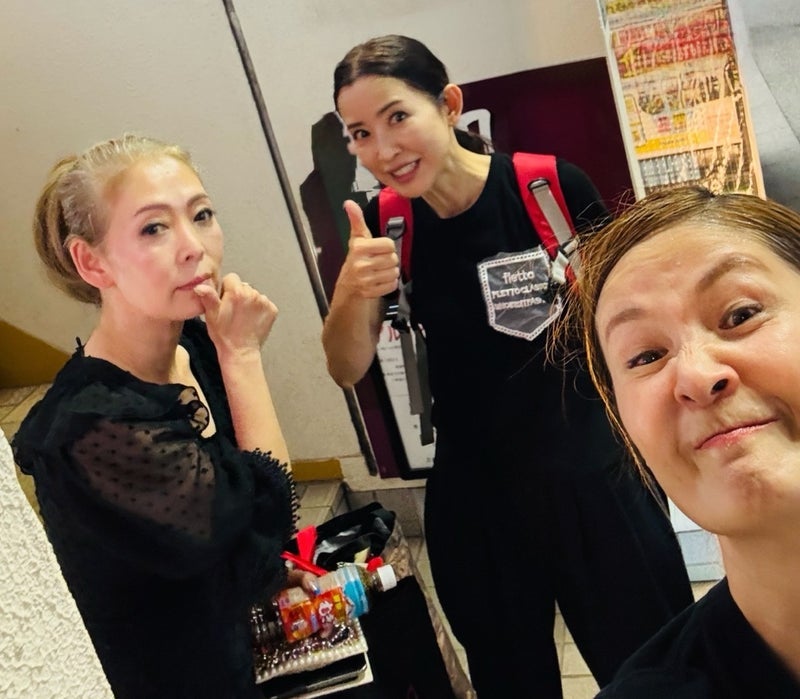 江口ともみ リハ終わりのお疲れ様会の画像