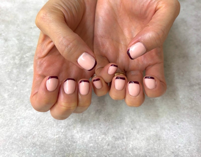 小原正子 新ネイルはバーガンディの画像