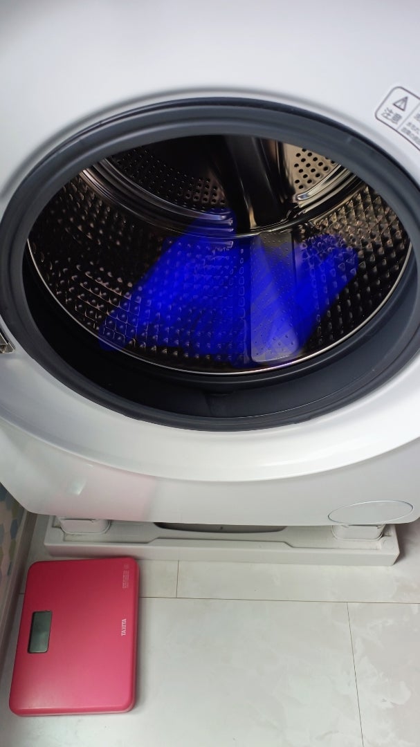 使ってないのに水が溜まる洗濯機の画像