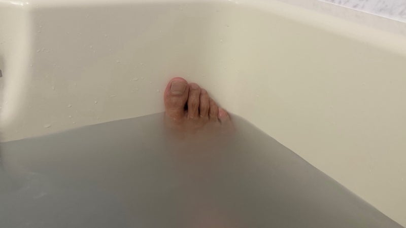 残り湯も洗濯に使える湯の花の画像