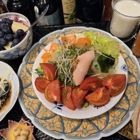 高橋英樹 トマトとハムチーズパンの画像