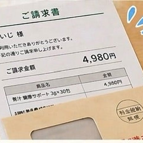 評判がよろしくない会社からの請求書の画像