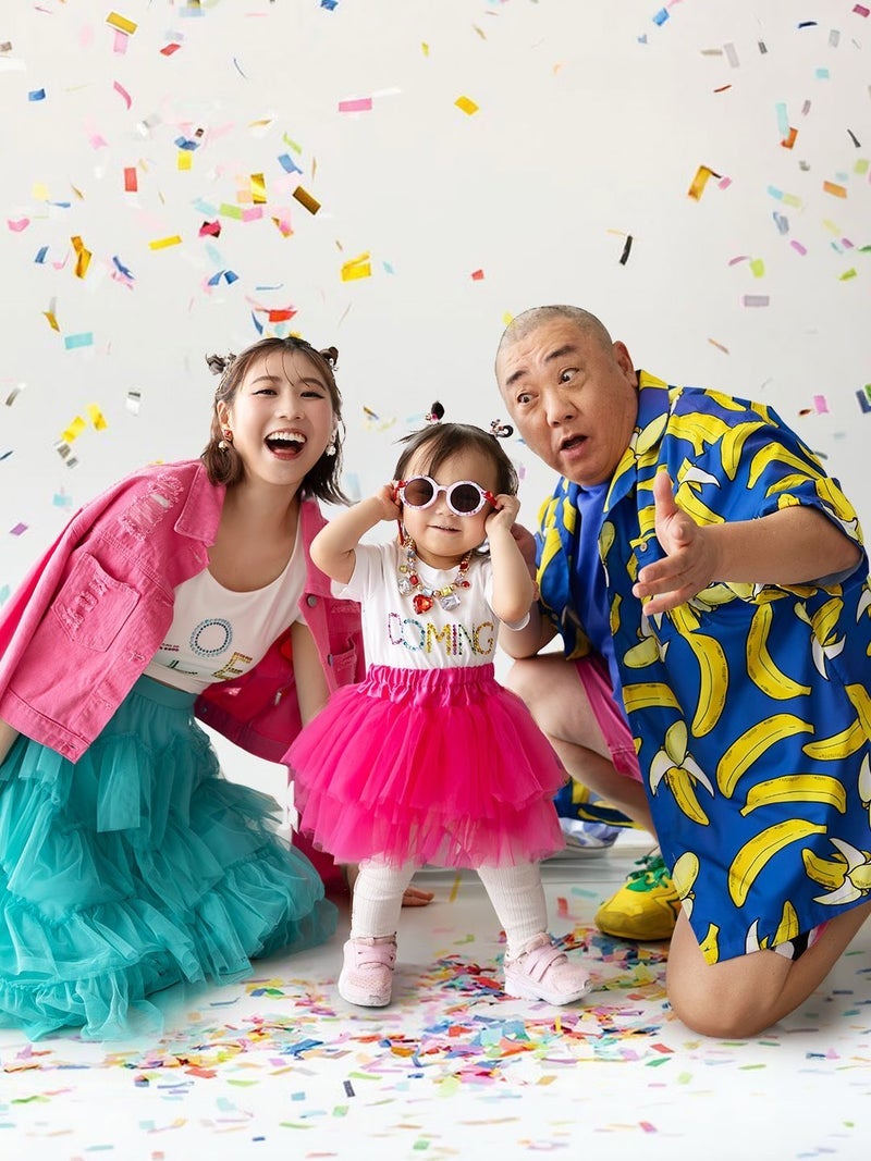 西野未姫 家族でマタニティーフォトの画像