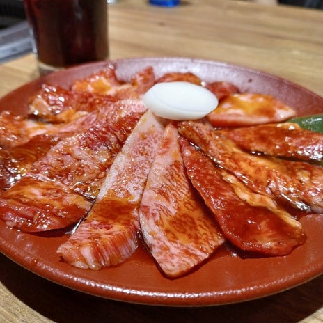 自分では行けない高級焼き肉での感動の画像