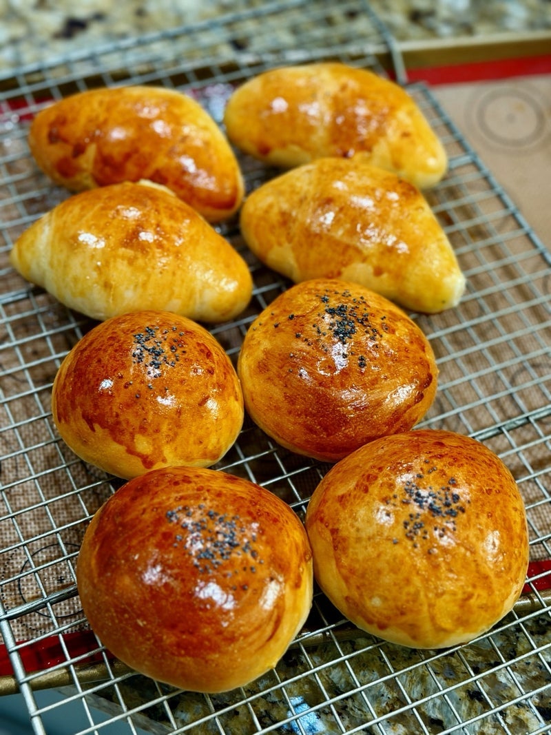 末っ子がきっかけで焼いたあんぱんの画像