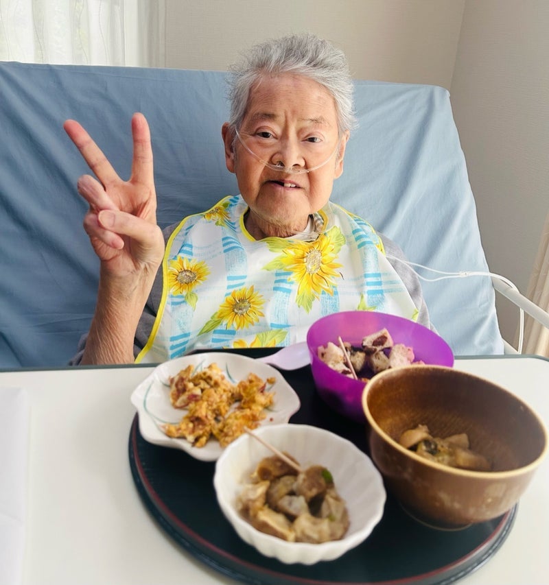 遠藤の妻 病院へ戻り入院した父