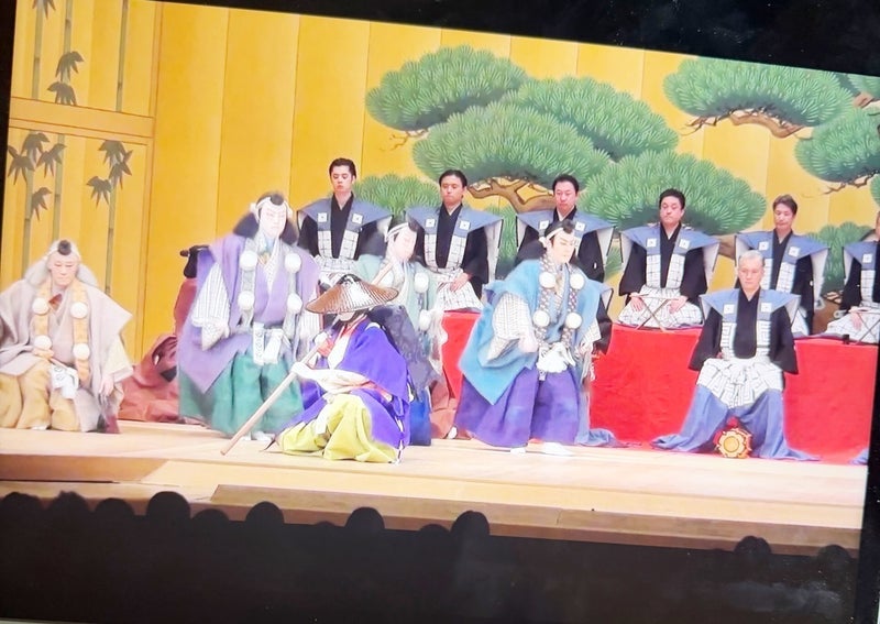 團十郎 昼の部後に芝居の確認の画像
