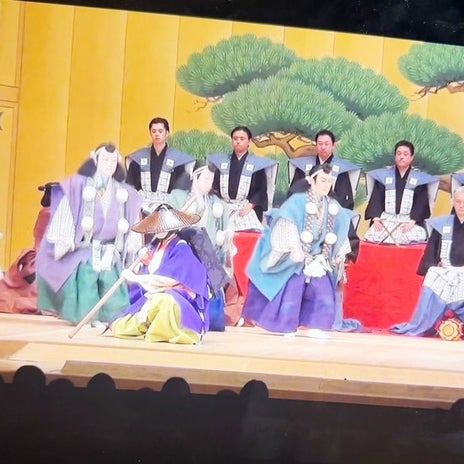 團十郎 昼の部後に芝居の確認の画像