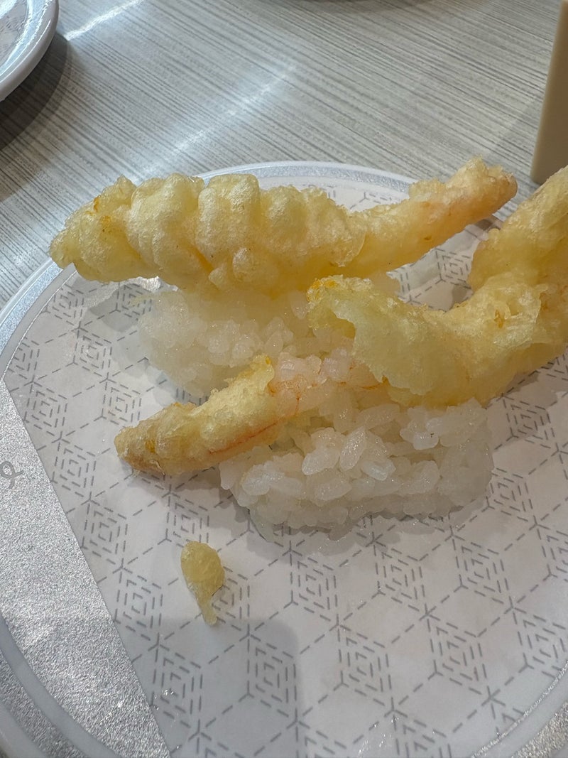 夕飯のはま寿司で揚げ直しレベルの画像