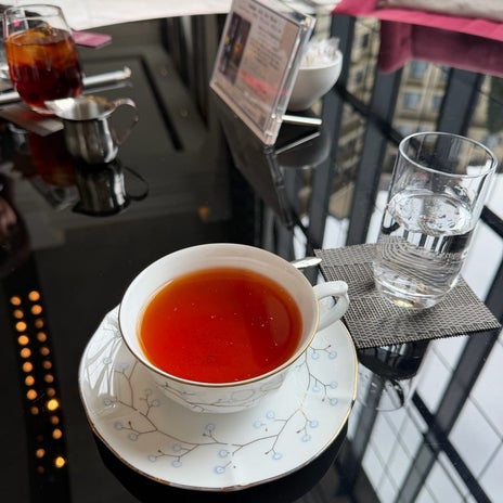 帰りたくない女子旅のティータイムの画像