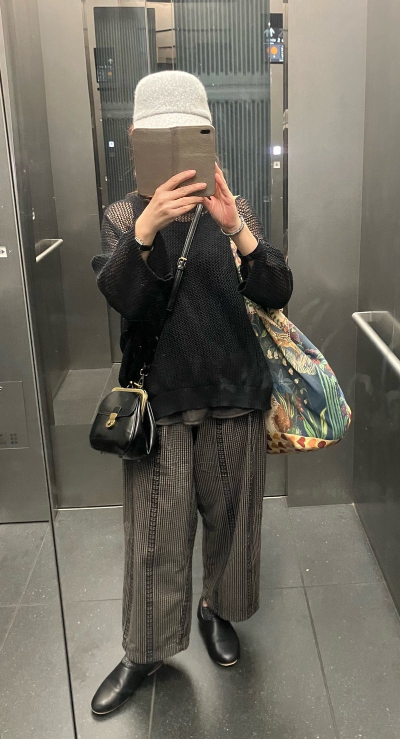 前日に買ったトップスセットアップの画像