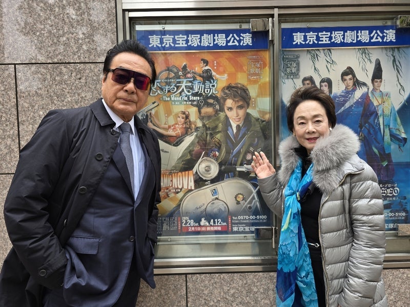 高橋英樹 堪能した宝塚星組公演の画像