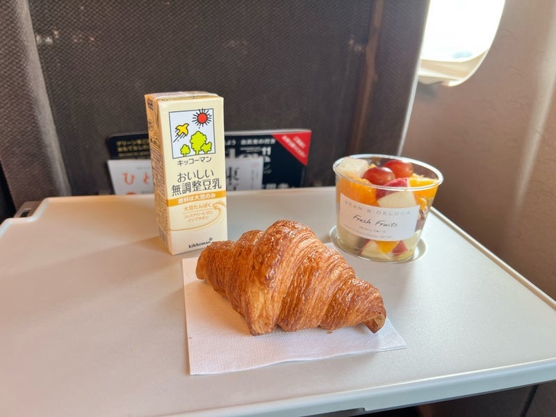 薬丸裕英 仕事へ向かう新幹線の飯の画像