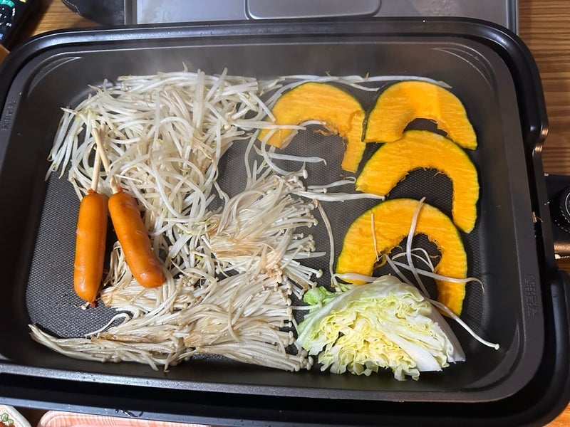 彼氏がひたすら焼いてくれて感謝