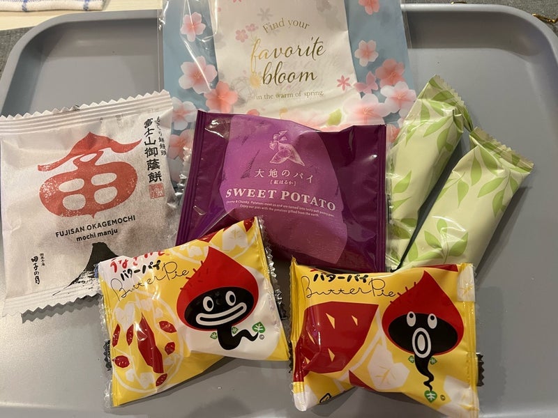 掃除の人へのお返しに選んだ4品の画像