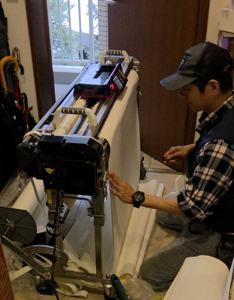 高橋英樹 オフィスのクロス張り替えの画像