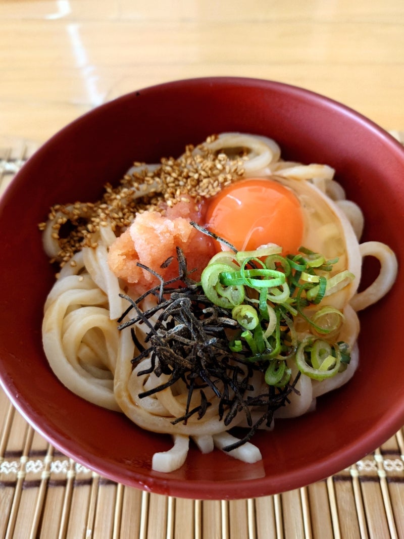 秋野暢子 今朝の温かぶっかけうどんの画像