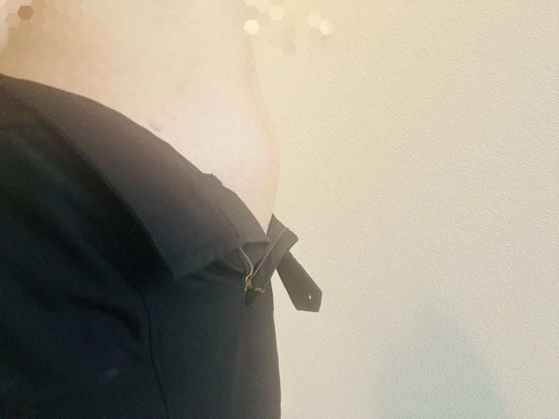 たくさん食べた結果のパート用パンツの画像
