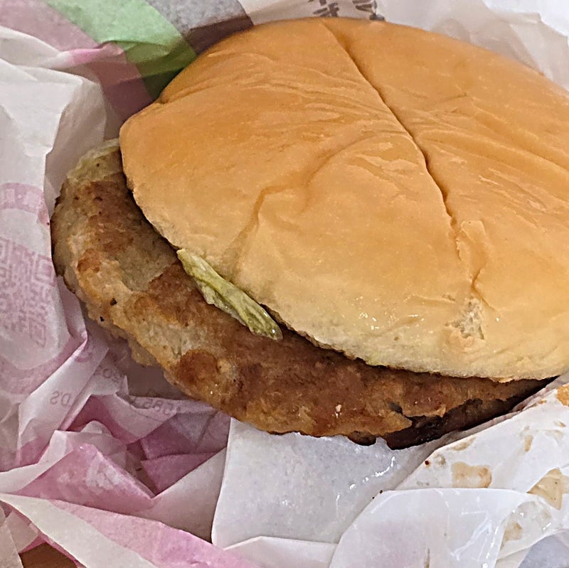 復活したマックポークのランチの画像