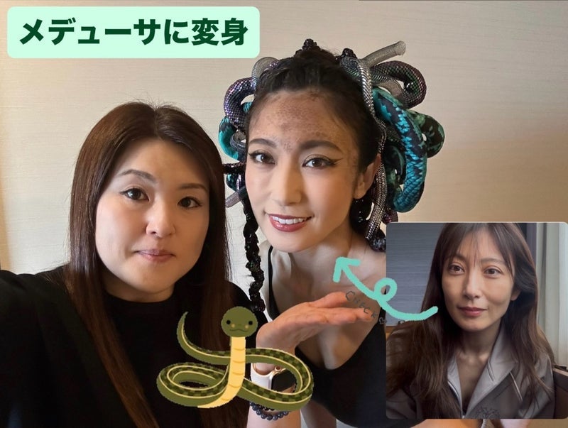 熊田曜子 メデューサになり大会出場の画像