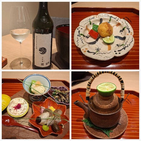予約取れずに久しぶりのお料理の画像