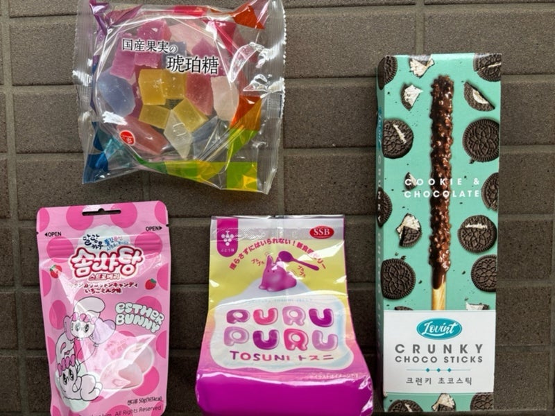 母が買ってきた韓国の美味な菓子