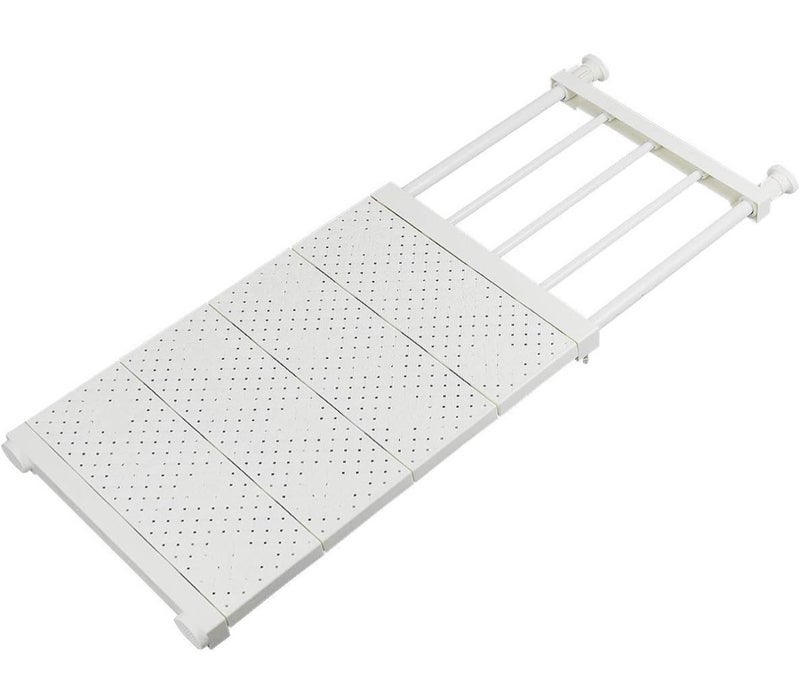 洗濯機も壊れ購入した突っ張り棚の画像