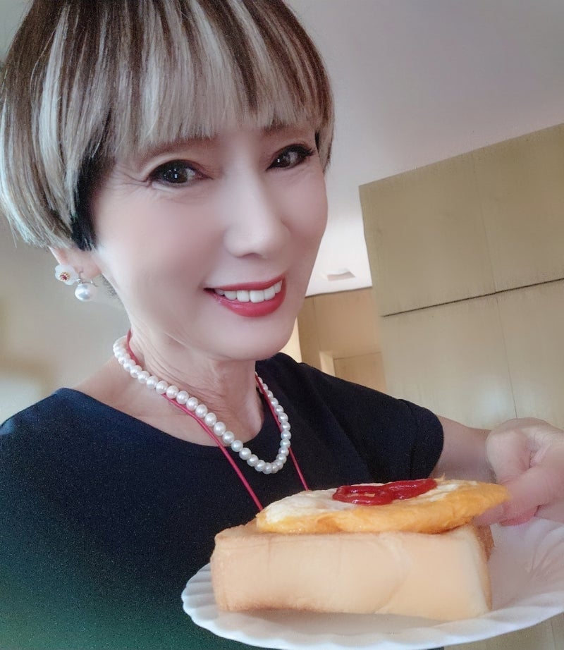 秋野暢子 タンパク質多めの朝ご飯の画像
