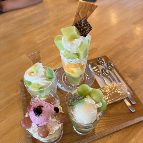 20%OFFで利用したカフェのスイーツの画像