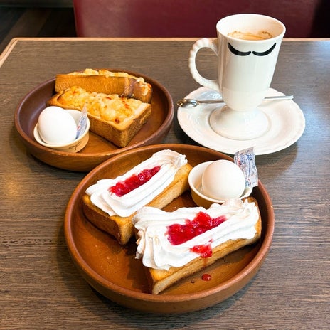 びくドンで久々に再会したトーストの画像