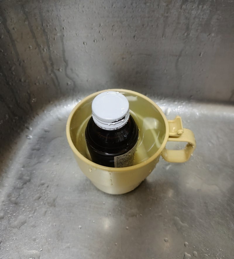 せっかち過ぎるドリンクの準備の画像