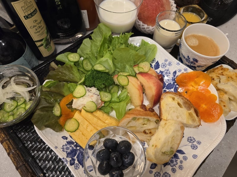 高橋英樹 具だくさんな朝食プレートの画像
