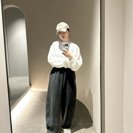 桃 第一印象でかすぎたパンツの画像